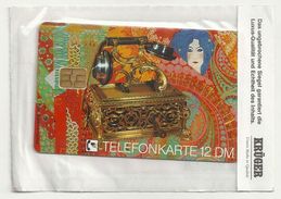 Germany - Alte Telefonapparate 3 - Collector's E07 08.92 - 12DM, 30.000ex, Mint In Kruger - E-Series : Edición Del Correo Alemán