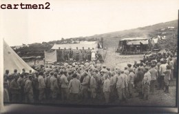 CARTE PHOTO : MACEDOINE DZUMA NARES CAMP MILITAIRE DU TRAIN REGIMENTAIRE DU 260e REGIMENT TURKEY GRECE GREECE - Nordmazedonien