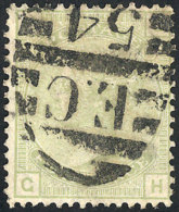Sc.70, 1876/80 4p. Light Olive Green, Used, VF Example, Catalog Value US$325. - Otros & Sin Clasificación