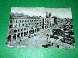 Cartolina Cagliari - Via Roma 1959 - Cagliari