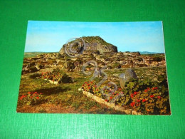 Cartolina Barumini - Nuraghe Su Nuraxi - La Fortezza Ed Il Villaggio 1970 Ca - Cagliari