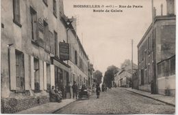 MOISSELLES  RUE DE PARIS  ROUTE DE CALAIS - Moisselles