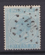 N° 18 LP 361 TIRLEMONT - 1865-1866 Perfil Izquierdo