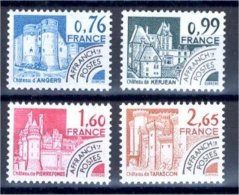 FRANCE, PRECANCEL STAMPS   "HISTORIC MONUMENTS"  PERFECT SET   1980 **! - Precancels