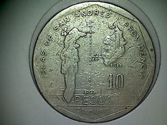 Colombie 10 Pesos 1981 - Colombie