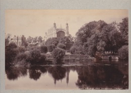 170617 - 2 PHOTOS Anciennes - ROYAUME UNI ANGLETERRE - BERKSHIRE ETON College From Footbridge , Minstrel Gallery Dining - Sonstige & Ohne Zuordnung