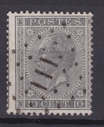 N° 17  LP 111 ENGIS DISTRIBUTION - 1865-1866 Perfil Izquierdo