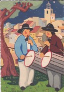 SANTONS DE PROVENCE---les Tambourinaire--li Tambourinaire--illust. ANDRE FILIPPI--voir 2 Scans - Filippi