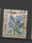 N° 99  Timbre Taxe  Myosotis 30c 1964 1971 Timbre France Oblitéré - 1960-.... Used