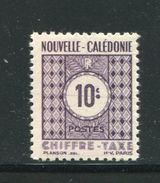 NOUVELLE CALEDONIE- Taxe Y&T N°39- Neuf Sans Charnière ** - Impuestos