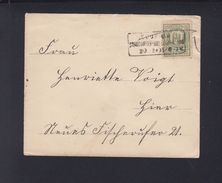 Dt. Reich Privatpost Magdeburg Brief 1891 - Postes Privées & Locales