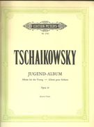Partition  TSCHAIKOWSKY Jugend Album Pour Les Enfants Opus 39 Edition PETERS N° 3782 Piano - S-U
