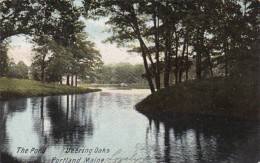 Maine Portland The Pond Deering Oaks 1906 - Portland