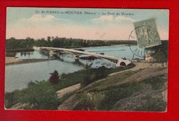 1 Cpa Carte Postale Ancienne - Saint Pierre Le Moutier Pont Du Veurdre - Saint Pierre Le Moutier