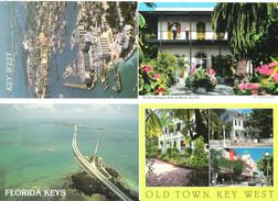 USA - Florida - Key West - 4 Cards - Some Views - Key West & The Keys