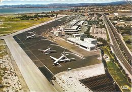 NICE ( Alpes M )  VUE GÉNÉRALE  DE L'AÉROPORT DE NICE - Transport (air) - Airport