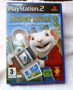 Sony Playstation 2 PS2 STUART LITTLE 3 L'AVENTURE PHOTOGRAPHI Tbe FONCTIONNE COMPLET - Playstation 2
