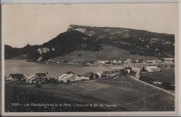 Les Charbonnieres Et Le Pont - Vue Sur La Dent De Vaulion - Photo: Societe Graphique No. 3318 - Vaulion