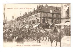 CPA Militaria 88 SAINT DIE Revue 29 Mai 1919 1er Bataillon De Chasseurs à Pied - Regimientos