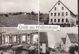 Germany PPC Grüsse Aus Wolfertsbronn Gasthaus - Pension "Zum Ross" Echte Real Photo Véritable (2 Scans) - Dinkelsbuehl