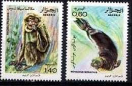 ALGERIE, Singe, Mammiferes Marin, Yvert 744/45  ** MNH. - Other & Unclassified