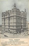 A-17.6710 :  HOTEL ANSONIA  BRODWAY NEW-YORK - Cafés, Hôtels & Restaurants