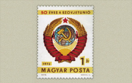 Hungary 1972. USSR Anniversary Stamp MNH (**) Michel: 2827 / 0.30 EUR - Nuovi