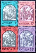 ANTIGUA 1970 Christmas COMPLETE SET MNH - 1960-1981 Autonomie Interne