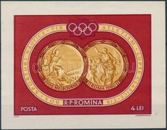 Romania 1961 Summer Olympic Games 1960 Rome 1956 Melbourne Gold Medal Sports Stamps MNH Michel 50 Rare Collection - Collections