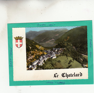 LE CHATELARD VUE GENERALE AERIENNE - Le Chatelard