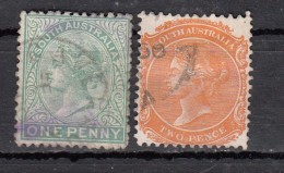 South Australia   Australie Du Sud    YT N°36 & 37 - Usati