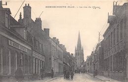 59-HONDSCHOOTE- LA RUE DE L'OUEST - Hondshoote