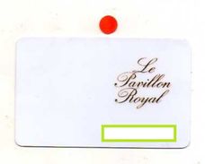 CARTE D´ENTREPRISE  LE PAVILLON ROYAL  Carte De Membre - Andere & Zonder Classificatie