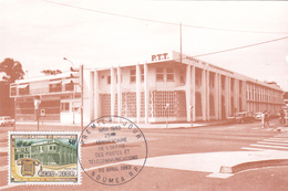 Carte-Maximum NOUVELLE-CALEDONIE N° Yvert 474 (NOUVEL HÔTEL DES POSTES) Obl Sp 1er Jour - Tarjetas – Máxima