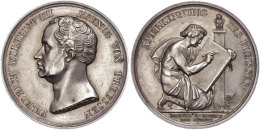 Preussen, Friedrich Wilhelm III., Silbermedaille (21,74g Durchmesser Ca. 33,30 Mm),o.J.(1830?), Prämie Der... - Autres & Non Classés