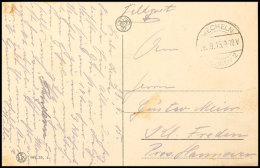 "MECHELN 26.9.15", Klar Auf Feldpostkarte (farbige Ansichtskarte) Nach Freden (Hannover)  BFMechelen 26. 9. 15,... - 1° Guerre Mondiale