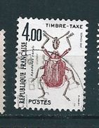 N° 108  Apoderus Corily   Timbre Taxe  1982 Insectes Coléoptères  France Oblitéré - 1960-.... Used