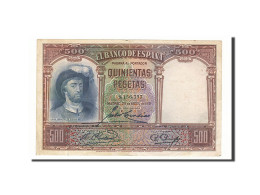 Billet, Espagne, 500 Pesetas, 1931, 1931-04-25, KM:84, TTB - 500 Pesetas