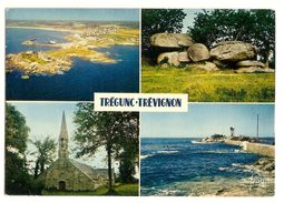 Tregunc - Trevignon (29) La Pointe De Trevignon - Le Dolmen De Kerangailou Et Sa Table Braniante - La Chapelle De Kerven - Trégunc