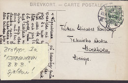 Denmark PPC Glyptoteket Bartholome Grædende Pige Crying Girl Brotype Ia KJØBENHAVN B.B.B. 1910 SCARCE Cancel (2 Scans) - Briefe U. Dokumente