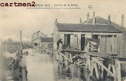 VILLENEUVE-LA-GARENNE INONDATIONS PASSAGE DE L'AVENIR DECOMBRES 92 - Villeneuve La Garenne