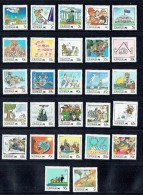 1988  Living Together Complete Set Of 27  Values MNH - Neufs