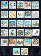 1988  Living Together Complete Set Of 27  Values MNH - Nuovi