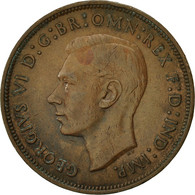 Monnaie, Grande-Bretagne, George VI, Penny, 1938, TTB, Bronze, KM:845 - D. 1 Penny