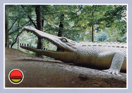 Saurierpark Kleinwelka, Germany, Ca. 1980s, Dinosaur - Deinosuchus - Bautzen