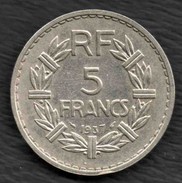 5 Francs 1937 - 5 Francs