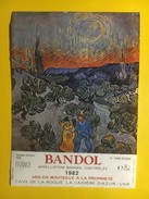 4383 - Bandol 1982 Paysage Nocture Van Gogh - Arte
