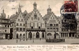 CPA Gruss Aus Frankfurt A. M. Der Römer - Animée - Frankfurt A. D. Oder