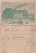 Litho Vorläufer AK Bannewitz Welschhufe Herrschaftlicher Gasthof A Hänichen Rippien Possendorf Dresden Kleinnaundorf - Bannewitz