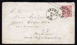 A4711) AD NDP Ganzsache-Brief Von Bremen 26.5.70 - Postal  Stationery